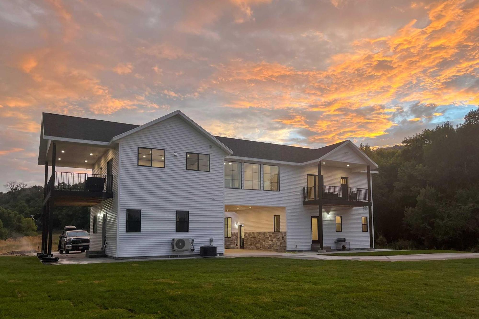 Spacious Idaho Home On Scenic Cub River! Preston Exterior photo