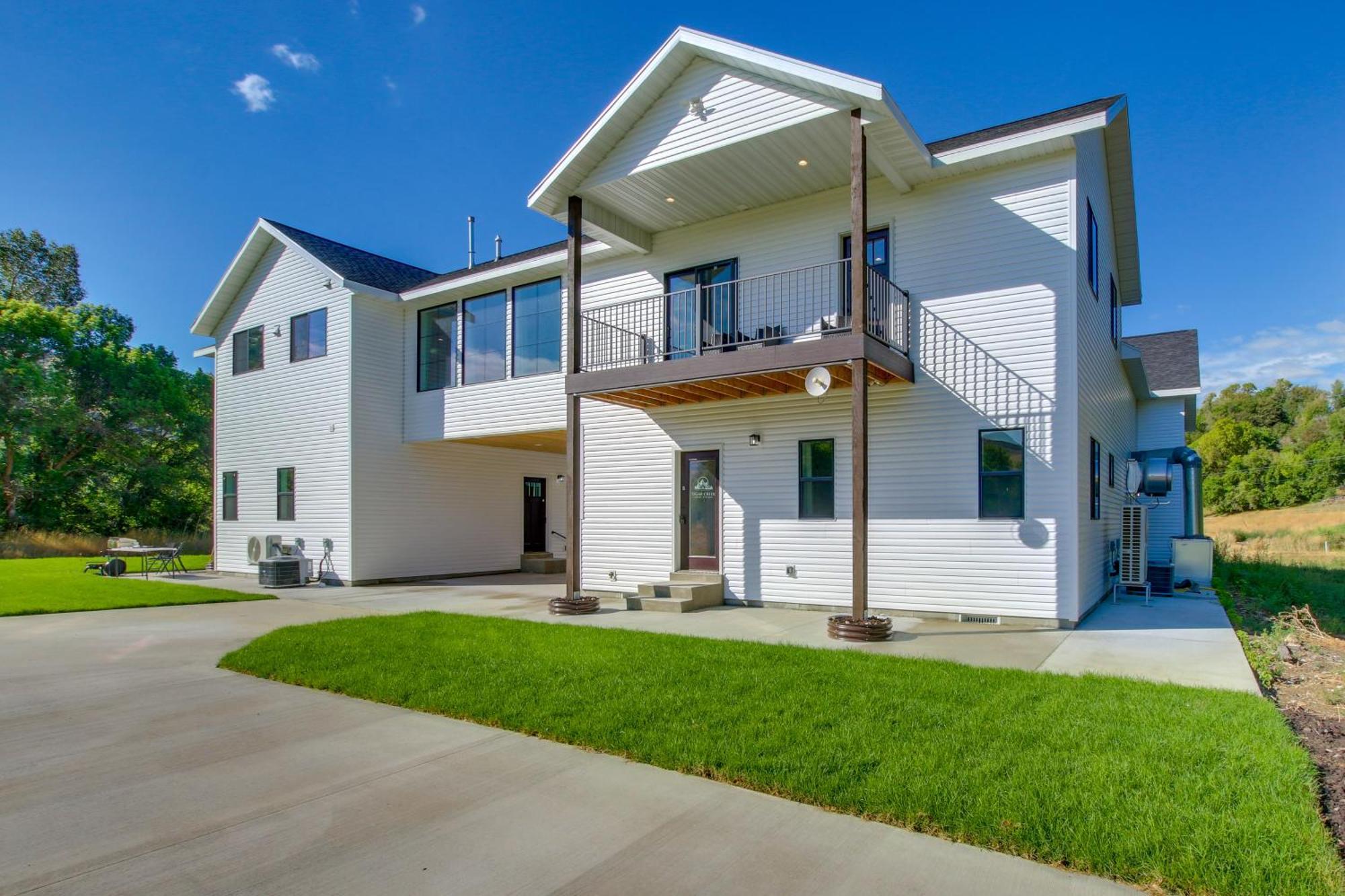 Spacious Idaho Home On Scenic Cub River! Preston Exterior photo