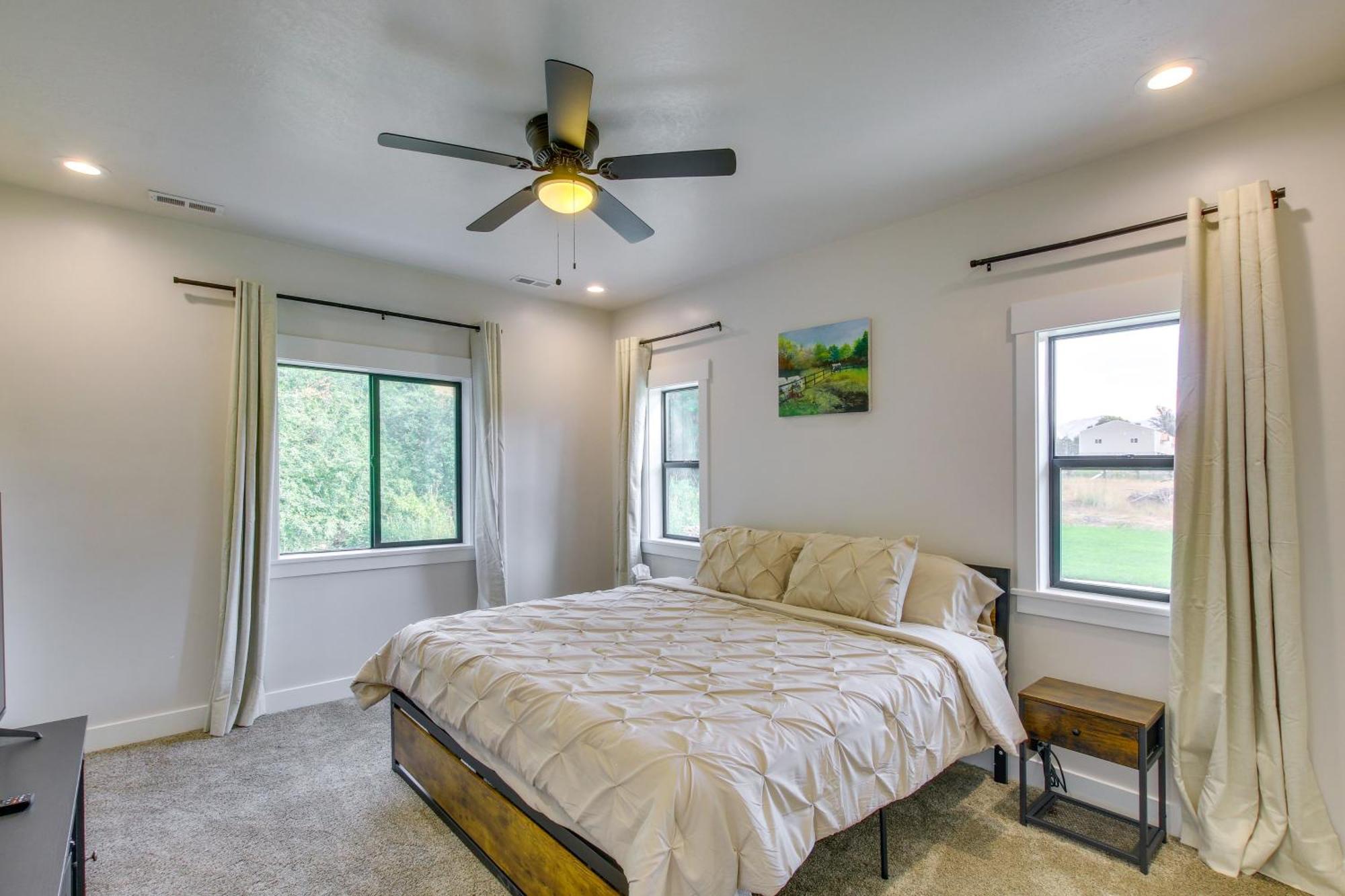 Spacious Idaho Home On Scenic Cub River! Preston Exterior photo
