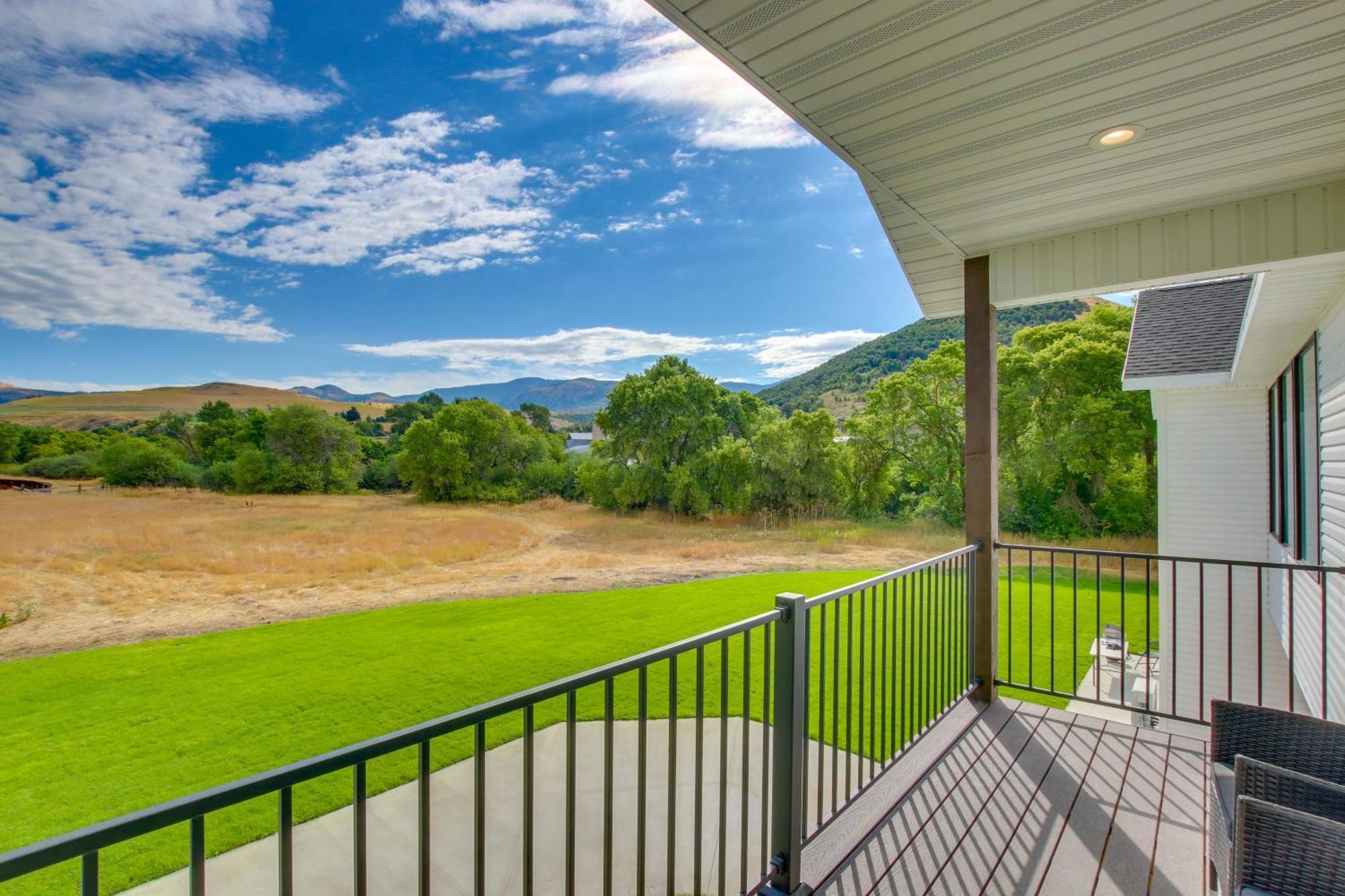 Spacious Idaho Home On Scenic Cub River! Preston Exterior photo